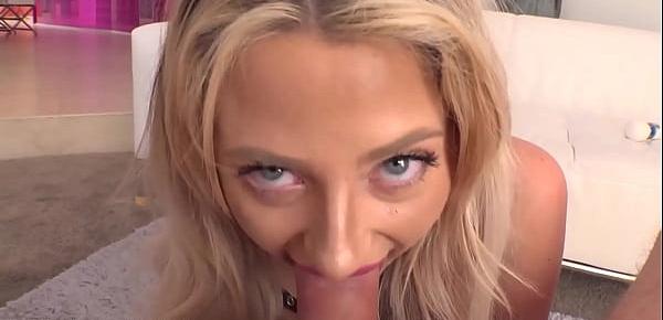 trendsEvilAngel - Busty Blonde Babe Worships My Cock Before Ass Drilled